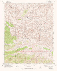 Ciervo Mtn. California Historical topographic map, 1:24000 scale, 7.5 X 7.5 Minute, Year 1969