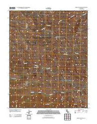 Ciervo Mountain California Historical topographic map, 1:24000 scale, 7.5 X 7.5 Minute, Year 2012
