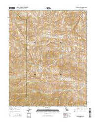 Ciervo Mountain California Current topographic map, 1:24000 scale, 7.5 X 7.5 Minute, Year 2015