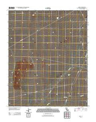 Cima California Historical topographic map, 1:24000 scale, 7.5 X 7.5 Minute, Year 2012