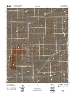 Cima California Historical topographic map, 1:24000 scale, 7.5 X 7.5 Minute, Year 2012