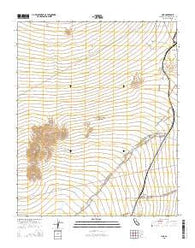 Cima California Current topographic map, 1:24000 scale, 7.5 X 7.5 Minute, Year 2015