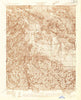 Cima Mesa California Historical topographic map, 1:24000 scale, 7.5 X 7.5 Minute, Year 1934