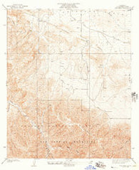 Cima Mesa California Historical topographic map, 1:24000 scale, 7.5 X 7.5 Minute, Year 1938