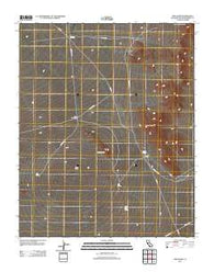 Cima Dome California Historical topographic map, 1:24000 scale, 7.5 X 7.5 Minute, Year 2012