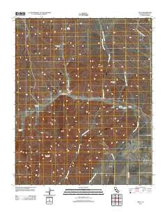 Cinco California Historical topographic map, 1:24000 scale, 7.5 X 7.5 Minute, Year 2012