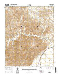 Cinco California Current topographic map, 1:24000 scale, 7.5 X 7.5 Minute, Year 2015