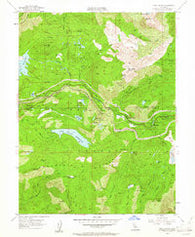 Cisco Grove California Historical topographic map, 1:24000 scale, 7.5 X 7.5 Minute, Year 1955