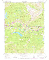Cisco Grove California Historical topographic map, 1:24000 scale, 7.5 X 7.5 Minute, Year 1955