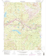 Cisco Grove California Historical topographic map, 1:24000 scale, 7.5 X 7.5 Minute, Year 1955