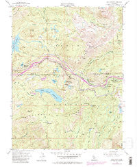Cisco Grove California Historical topographic map, 1:24000 scale, 7.5 X 7.5 Minute, Year 1955