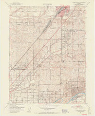 Citrus Heights California Historical topographic map, 1:24000 scale, 7.5 X 7.5 Minute, Year 1951