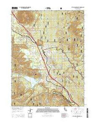 City of Mount Shasta California Current topographic map, 1:24000 scale, 7.5 X 7.5 Minute, Year 2015