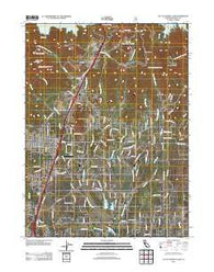 City of Shasta Lake California Historical topographic map, 1:24000 scale, 7.5 X 7.5 Minute, Year 2012