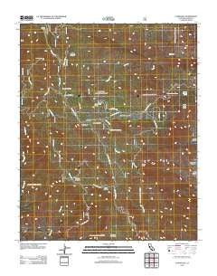 Claraville California Historical topographic map, 1:24000 scale, 7.5 X 7.5 Minute, Year 2012