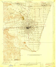 Claremont California Historical topographic map, 1:24000 scale, 7.5 X 7.5 Minute, Year 1928