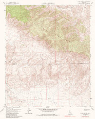 Clark Lake NE California Historical topographic map, 1:24000 scale, 7.5 X 7.5 Minute, Year 1960
