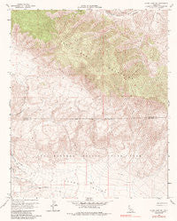 Clark Lake NE California Historical topographic map, 1:24000 scale, 7.5 X 7.5 Minute, Year 1960