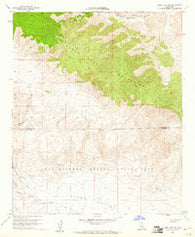 Clark Lake NE California Historical topographic map, 1:24000 scale, 7.5 X 7.5 Minute, Year 1960