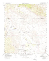 Clark Lake California Historical topographic map, 1:62500 scale, 15 X 15 Minute, Year 1960