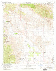 Clark Lake California Historical topographic map, 1:62500 scale, 15 X 15 Minute, Year 1960