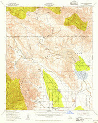 Clark Lake California Historical topographic map, 1:62500 scale, 15 X 15 Minute, Year 1941