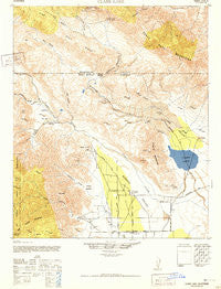 Clark Lake California Historical topographic map, 1:62500 scale, 15 X 15 Minute, Year 1942
