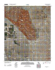 Clark Lake California Historical topographic map, 1:24000 scale, 7.5 X 7.5 Minute, Year 2012