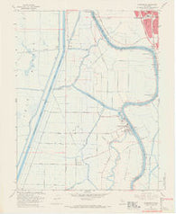 Clarksburg California Historical topographic map, 1:24000 scale, 7.5 X 7.5 Minute, Year 1967