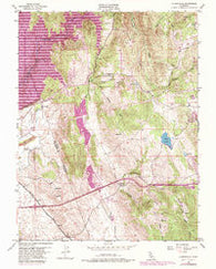 Clarksville California Historical topographic map, 1:24000 scale, 7.5 X 7.5 Minute, Year 1953