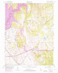 Clarksville California Historical topographic map, 1:24000 scale, 7.5 X 7.5 Minute, Year 1953