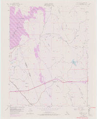 Clarksville California Historical topographic map, 1:24000 scale, 7.5 X 7.5 Minute, Year 1953