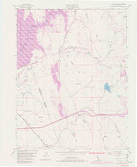 Clarksville California Historical topographic map, 1:24000 scale, 7.5 X 7.5 Minute, Year 1953