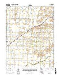 Clay California Current topographic map, 1:24000 scale, 7.5 X 7.5 Minute, Year 2015