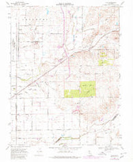 Clay California Historical topographic map, 1:24000 scale, 7.5 X 7.5 Minute, Year 1968