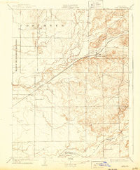 Clay California Historical topographic map, 1:31680 scale, 7.5 X 7.5 Minute, Year 1909