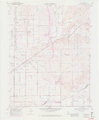 Clay California Historical topographic map, 1:24000 scale, 7.5 X 7.5 Minute, Year 1968