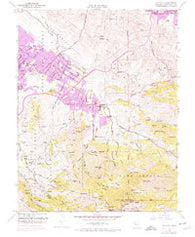 Clayton California Historical topographic map, 1:24000 scale, 7.5 X 7.5 Minute, Year 1953