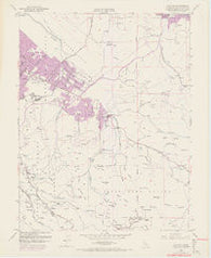 Clayton California Historical topographic map, 1:24000 scale, 7.5 X 7.5 Minute, Year 1953