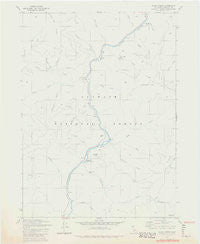 Clear Creek California Historical topographic map, 1:24000 scale, 7.5 X 7.5 Minute, Year 1981