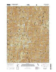 Clear Creek California Current topographic map, 1:24000 scale, 7.5 X 7.5 Minute, Year 2015