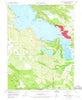 Clearlake Highlands California Historical topographic map, 1:24000 scale, 7.5 X 7.5 Minute, Year 1958