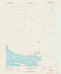 Clearlake Oaks California Historical topographic map, 1:24000 scale, 7.5 X 7.5 Minute, Year 1958
