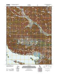 Clearlake Oaks California Historical topographic map, 1:24000 scale, 7.5 X 7.5 Minute, Year 2012