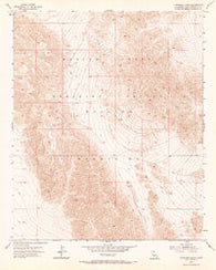 Cleghorn Lakes California Historical topographic map, 1:24000 scale, 7.5 X 7.5 Minute, Year 1955