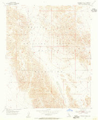 Cleghorn Lakes California Historical topographic map, 1:24000 scale, 7.5 X 7.5 Minute, Year 1955