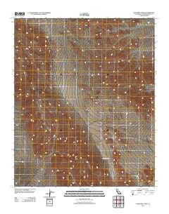 Cleghorn Lakes California Historical topographic map, 1:24000 scale, 7.5 X 7.5 Minute, Year 2012