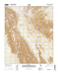 Cleghorn Lakes California Current topographic map, 1:24000 scale, 7.5 X 7.5 Minute, Year 2015