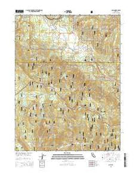 Clio California Current topographic map, 1:24000 scale, 7.5 X 7.5 Minute, Year 2015