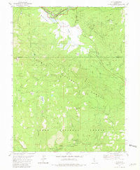 Clio California Historical topographic map, 1:24000 scale, 7.5 X 7.5 Minute, Year 1981